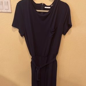 Comfy Navy Blue Jumpsuit